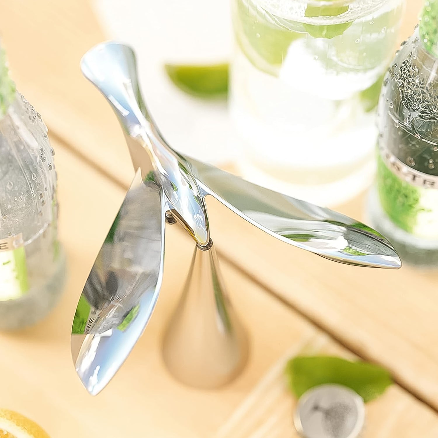 Manual Bottle Opener Bird Shaped Tumbler Balance toy Also (1 Pc) Your Brand
