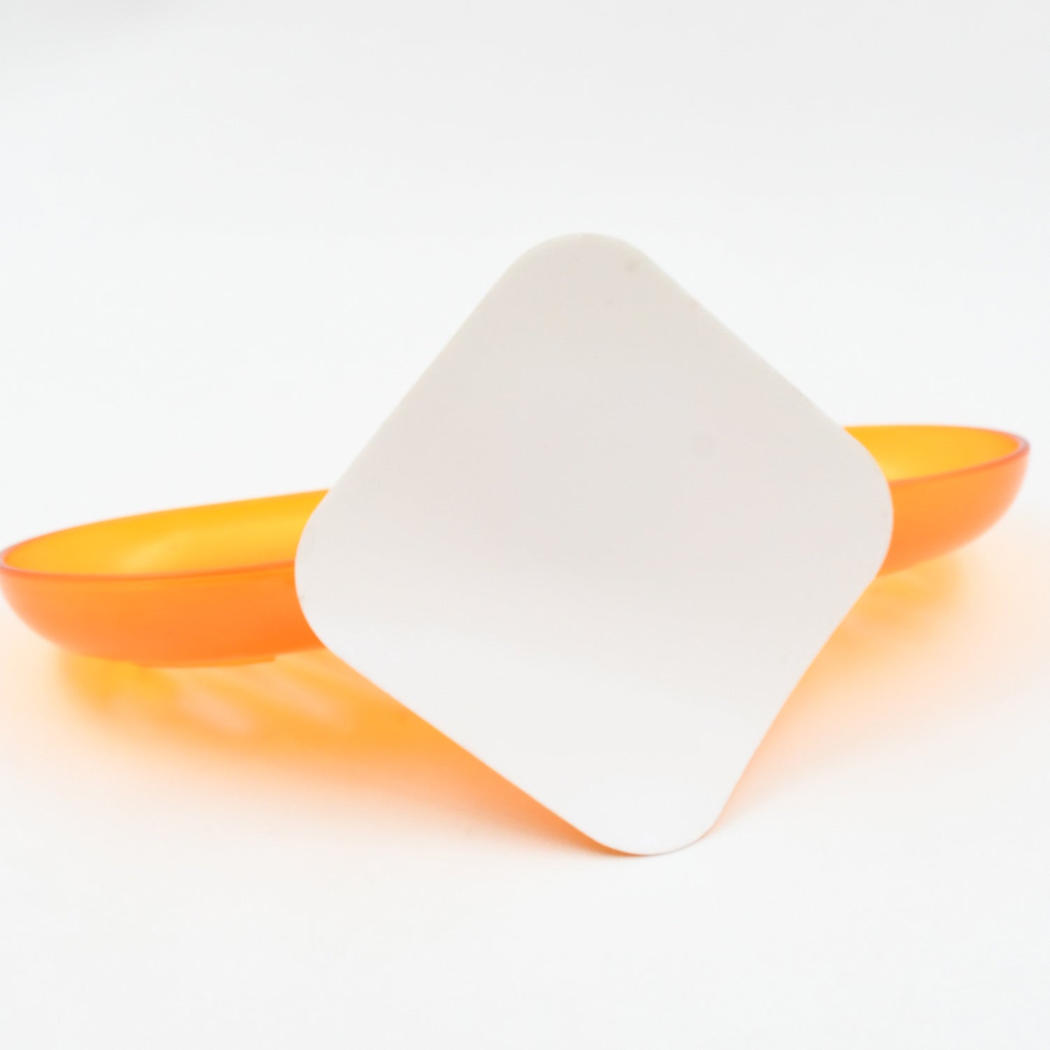 Plastic Soap Dish Holder for Bathroom Shower Wall Mounted Self Adhesive Soap Holder Saver Tray-Plastic Sponge Holder for Kitchen Storage Rack Soap Box, Bathroom (1 Pc) Your Brand