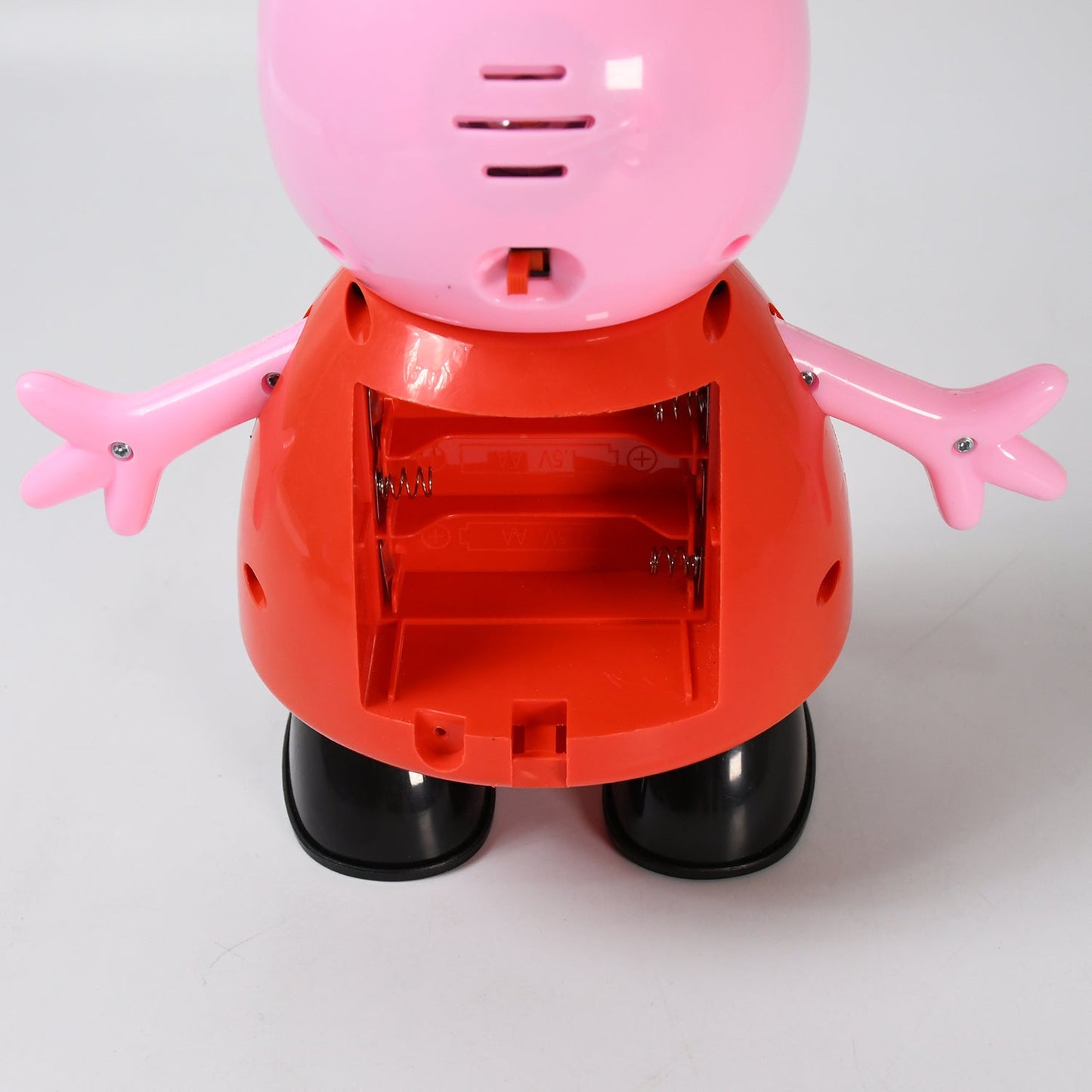 Pig Children Play toy, Pretend Play Toy Fun Gift for Kids, Movable Hands, Legs Pig Pretend Play Toy Set for Kids Children with Soft Rubber Material (1 Pc / Battery Not included) Your Brand