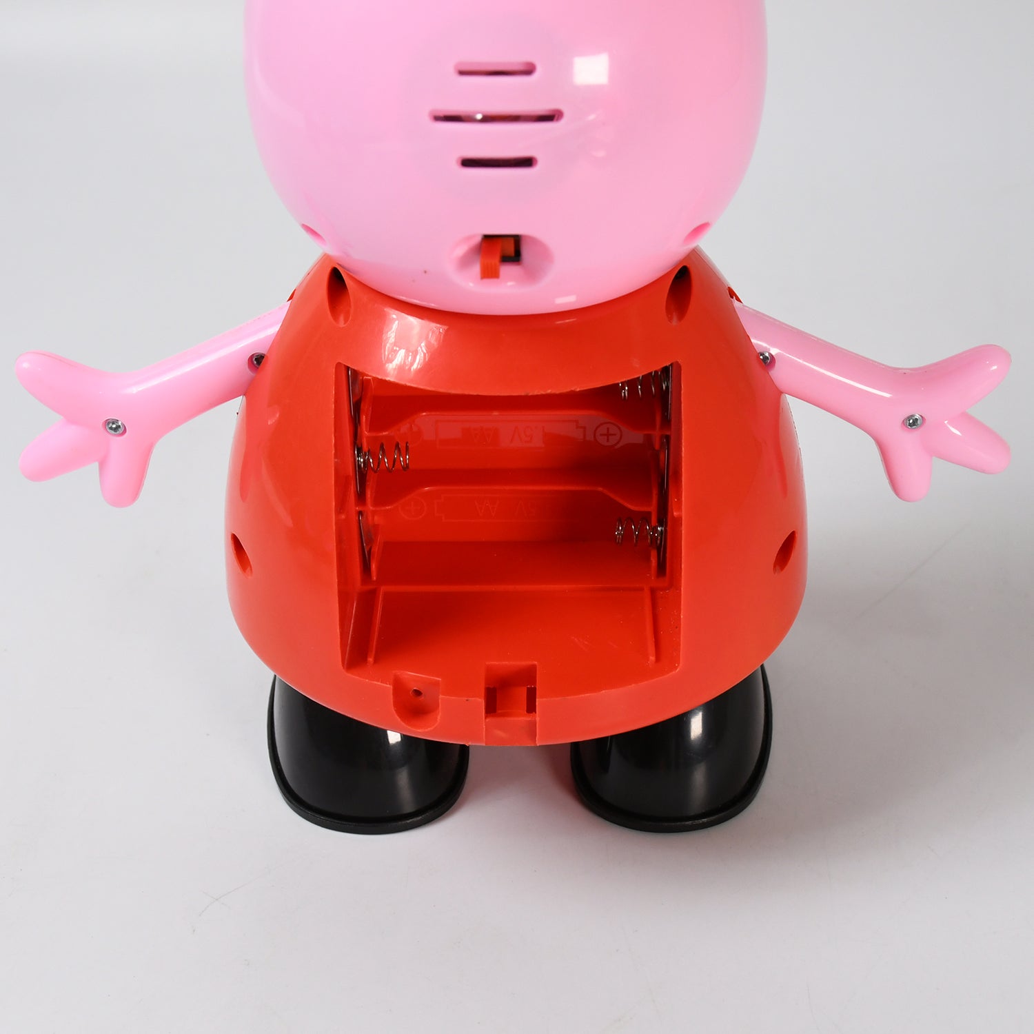 Pig Children Play toy, Pretend Play Toy Fun Gift for Kids, Movable Hands, Legs Pig Pretend Play Toy Set for Kids Children with Soft Rubber Material (1 Pc / Battery Not included) Your Brand