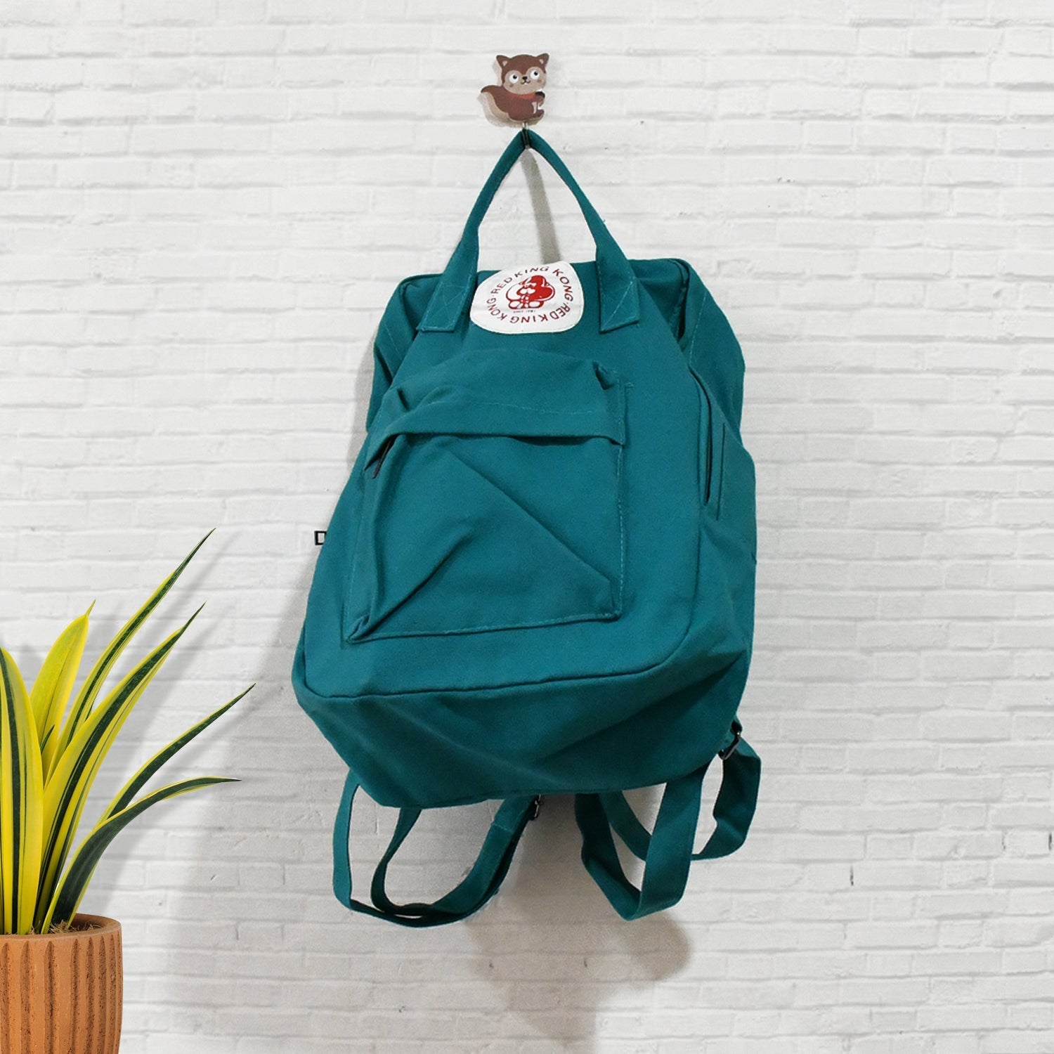 Durable Canvas Backpack, Conquer Your Day With King Kong (Mix Design) Your Brand