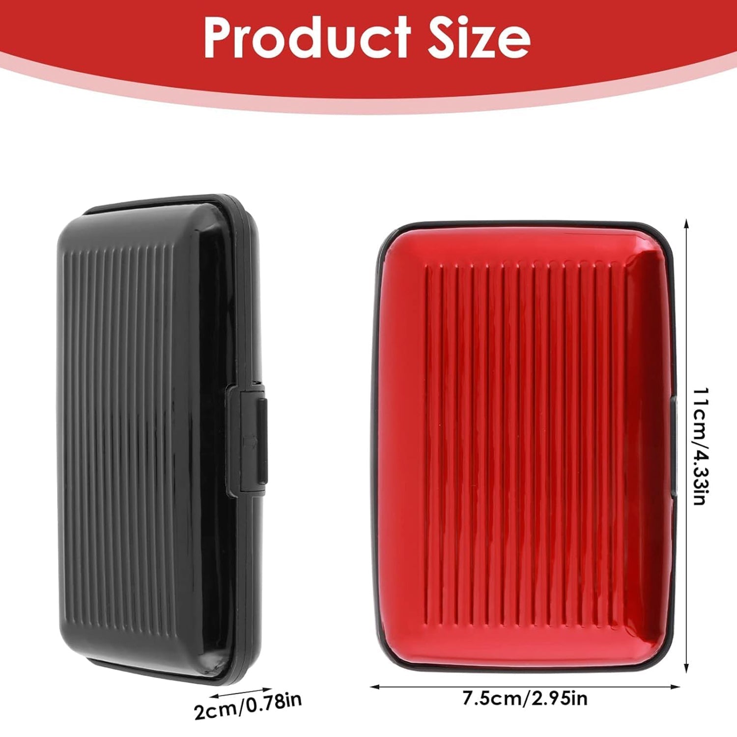 Plastic cardholder Waterproof Card Case (1 Pc) Your Brand