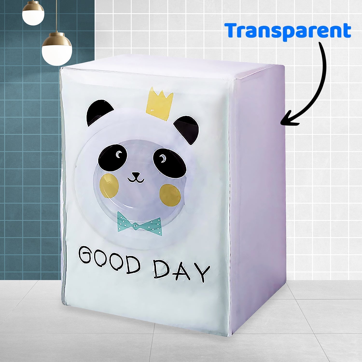 Washing Machine Cover Tumble Dryer Cover Sun Protection, Dustproof Washing Machine Protective Cover (85×60×55 cm) Your Brand