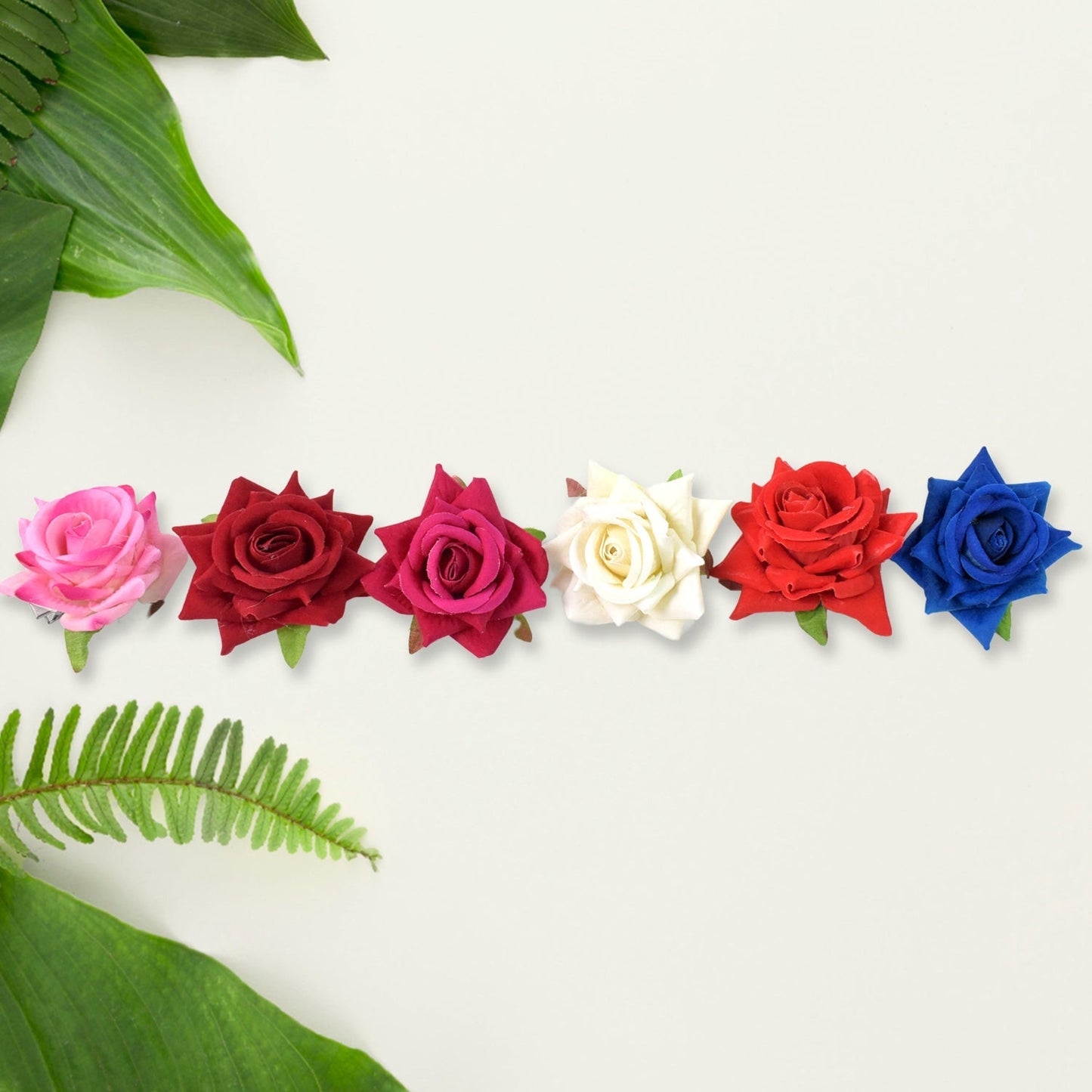 Colourful Flowing Flower Hair Pin (12 Pcs Set / Mix Color) Your Brand