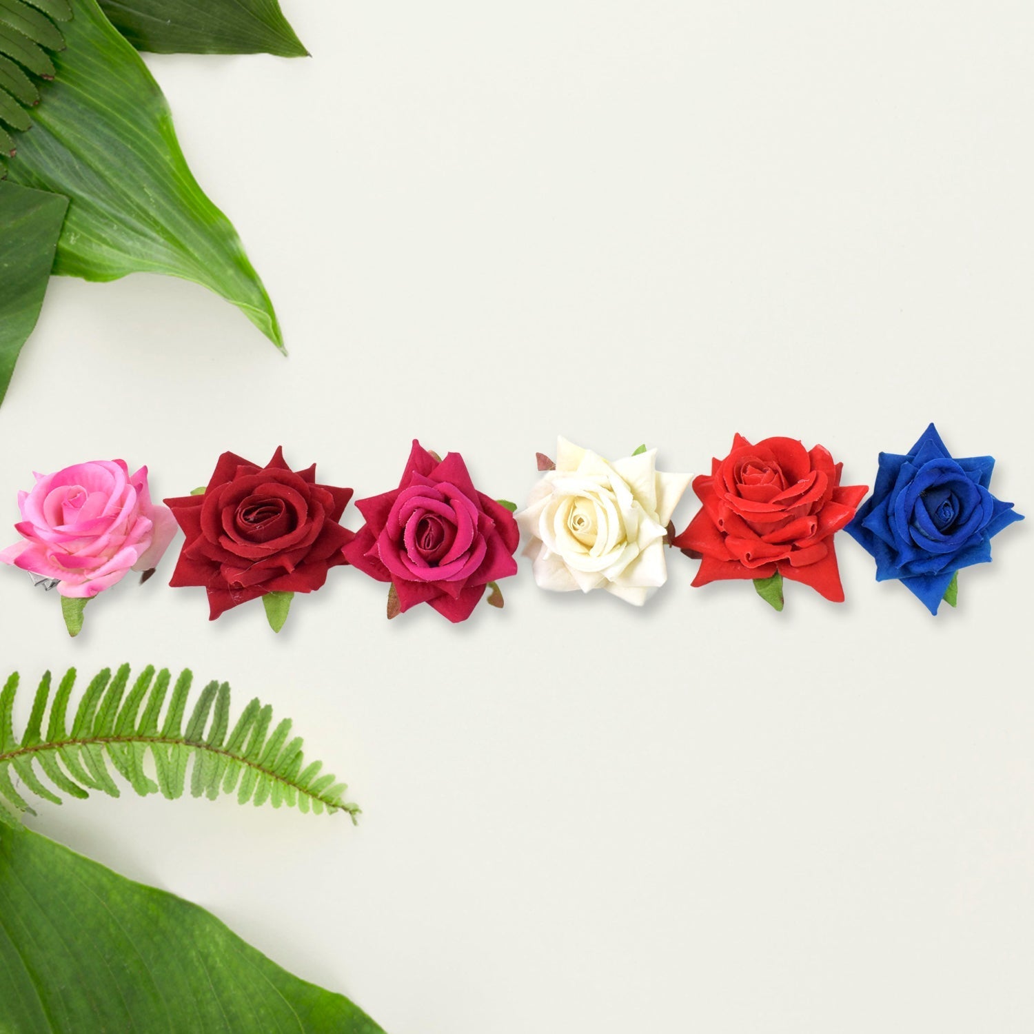 Colourful Flowing Flower Hair Pin (12 Pcs Set / Mix Color) Your Brand