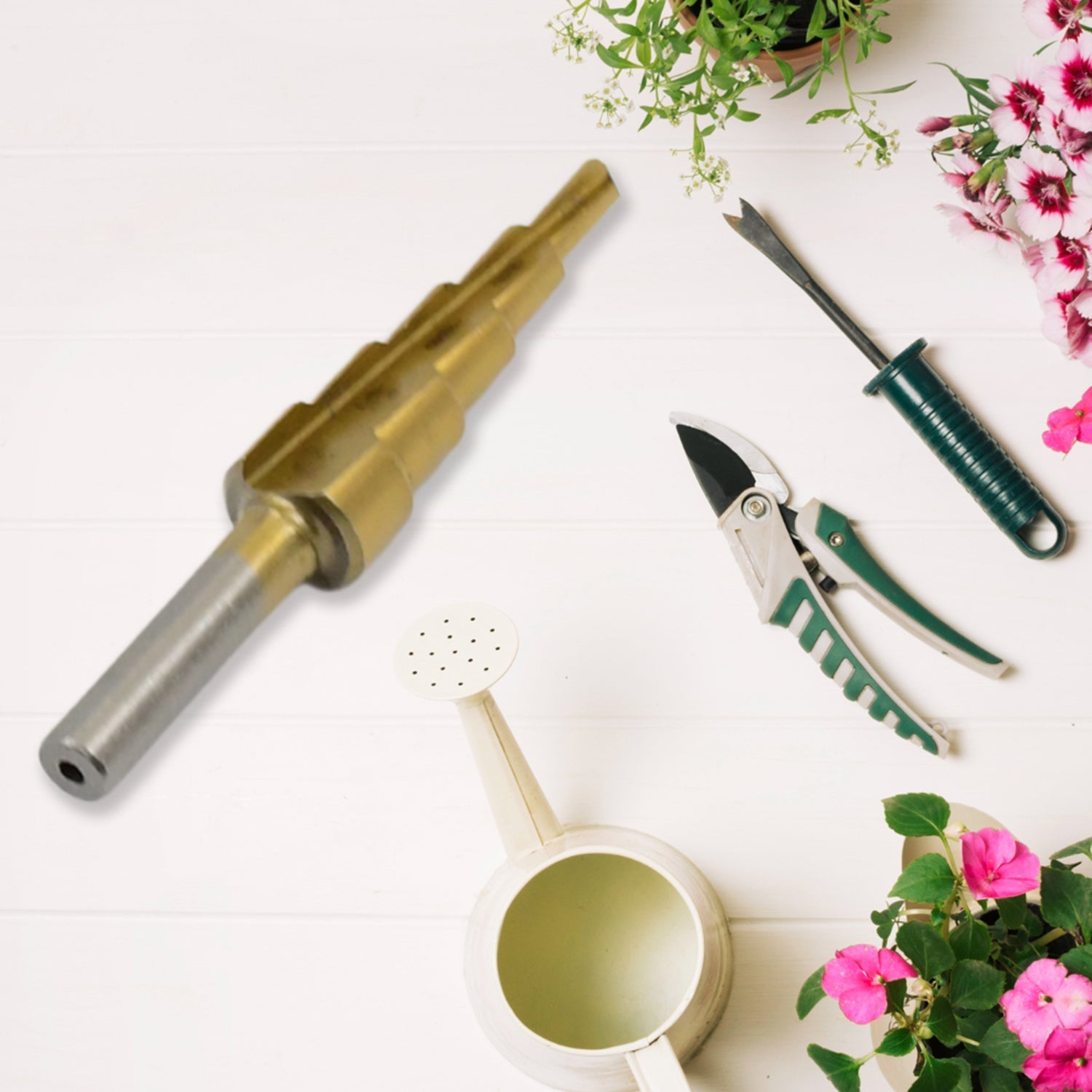Step Drill Bit for Metal, High-Speed Steel Step Drill Bit (1 pc / 4-12 MM) Your Brand