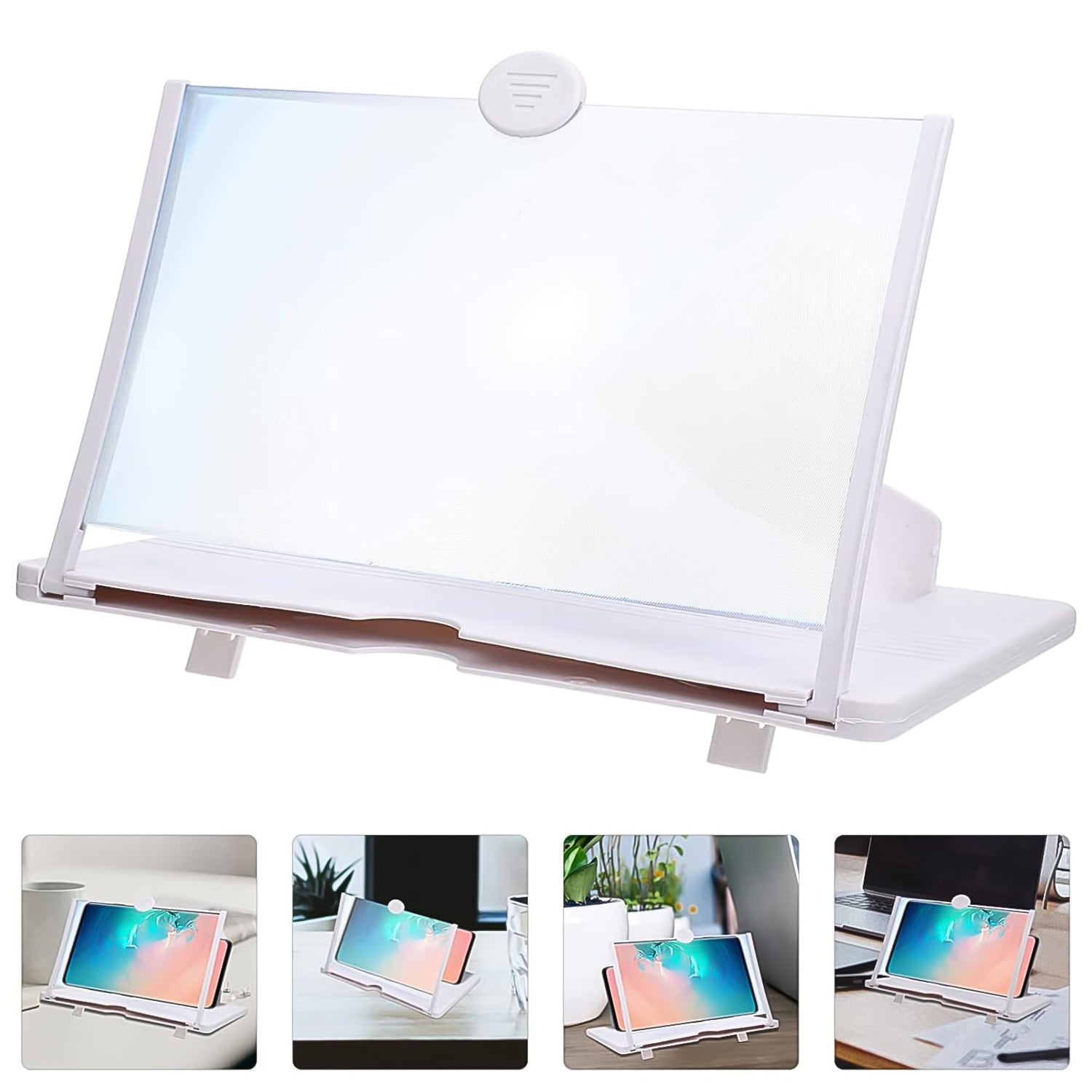 3D HD Mobile Phone Magnifier Amplifier (10 inch / 1 Pc) Your Brand