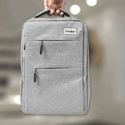 Laptop Backpack / Office Bag / School Bag / College Bag / Business Bag / Travel Backpack (1 Pc / Shoulder Belt  / Strap Not Included) Your Brand