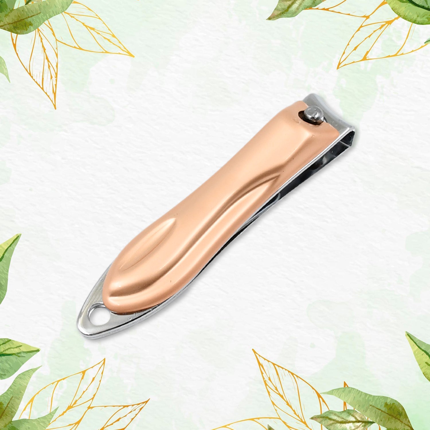 Stainless Steel Folding Portable Large Nail Clippers with Nail File (1 Pc) Your Brand