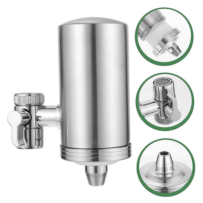 304 Stainless Steel Faucet Mount Water Filter, Water Purifier (1 Set) Your Brand