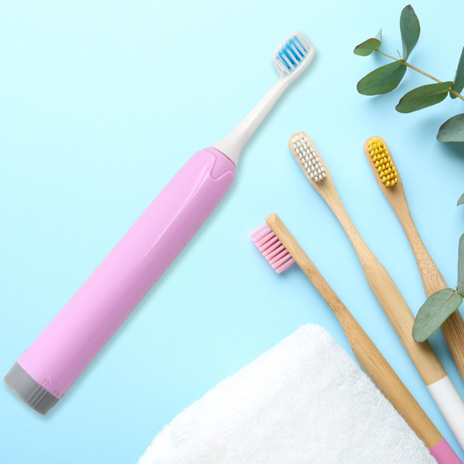 Electric Toothbrush Battery Operate For Home & Travelling Use Your Brand
