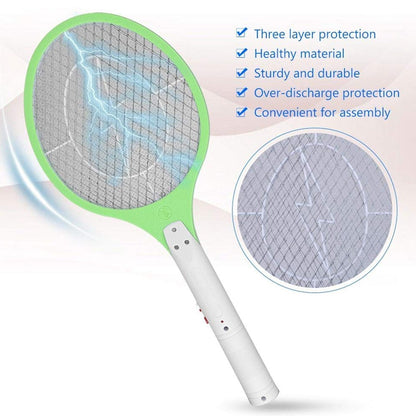 Mosquito Killer Racket Rechargeable Handheld Electric Fly Swatter Mosquito Killer Racket Bat, Electric Insect Killer (Quality Assured) Your Brand