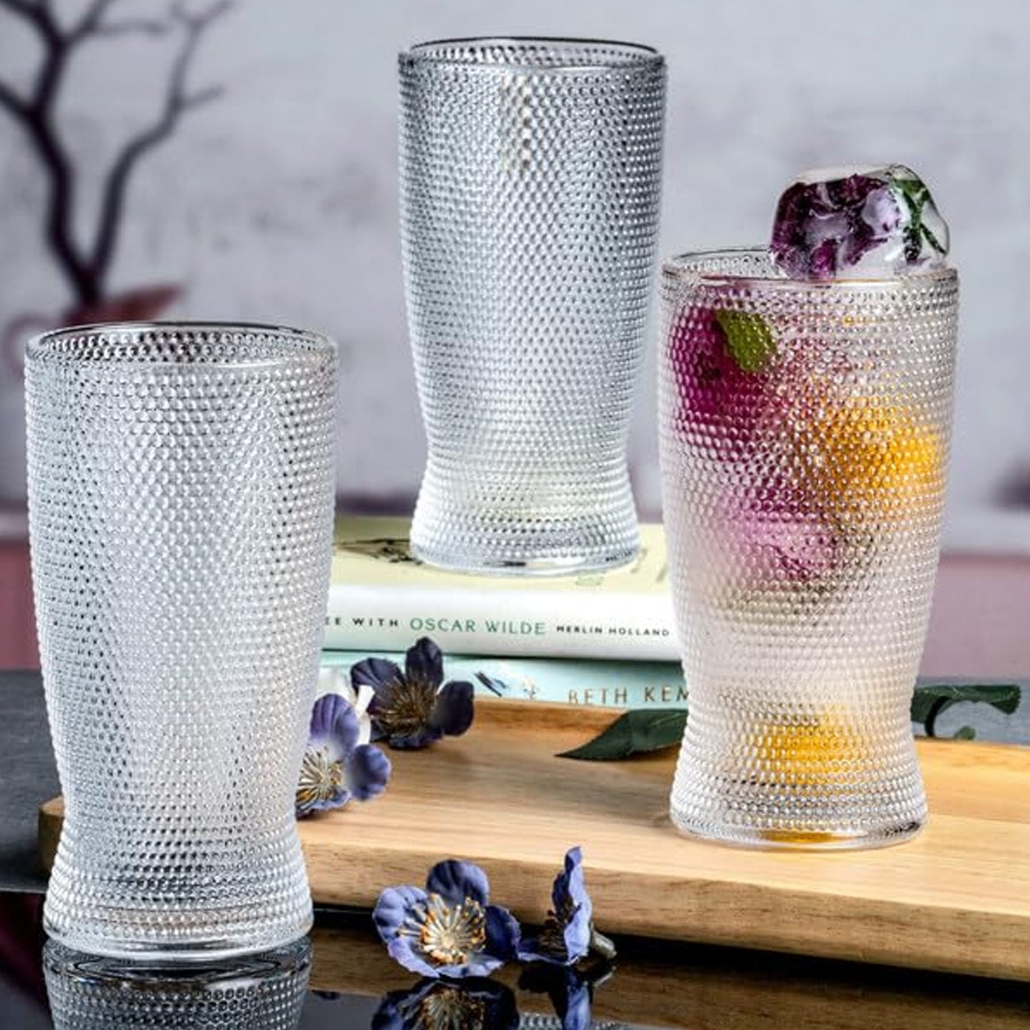 Juice water Glass Tumbler (Set of 6pcs) Your Brand