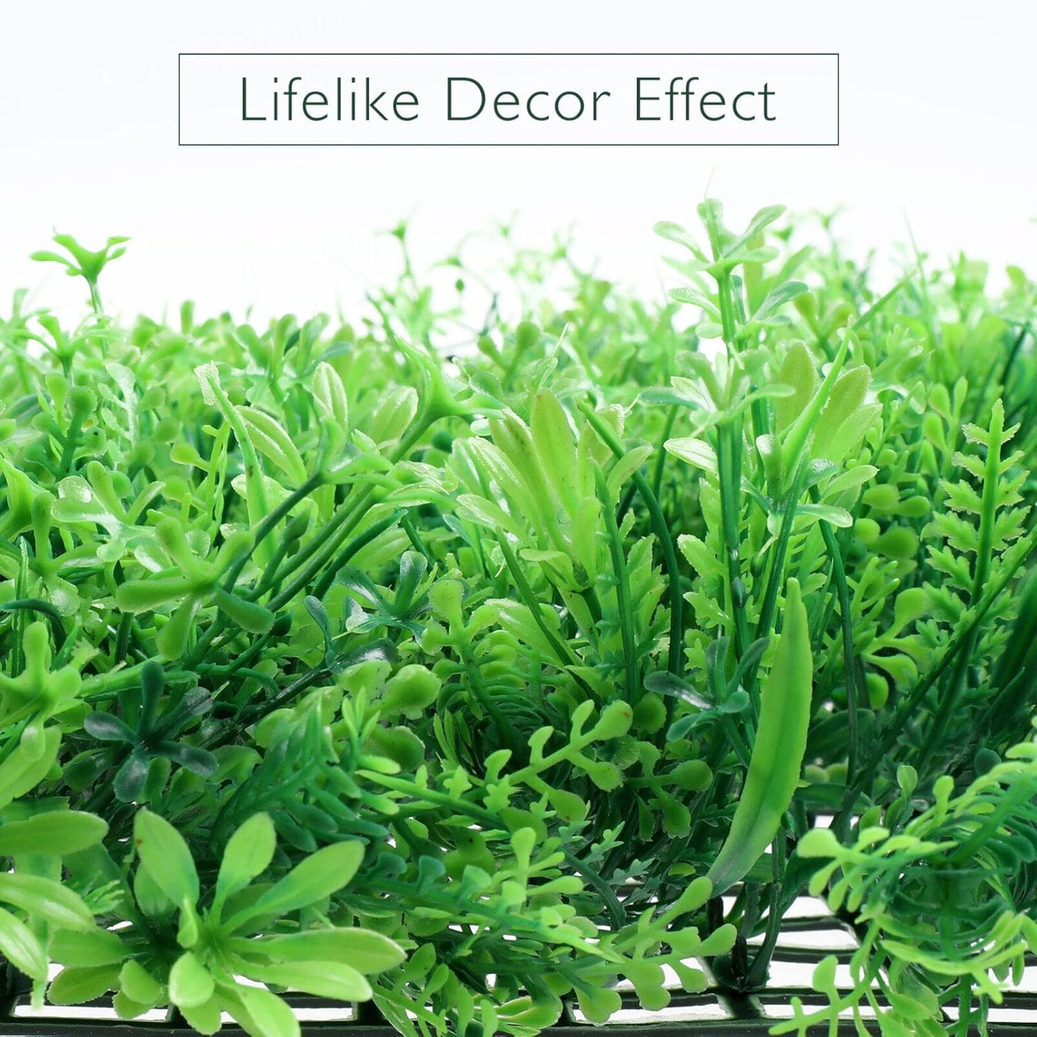 Fish Tank Aquatic Plants Fish Tank Square Artificial Grass Artificial Aquarium (60×40 Cm / Mix Design / 1 Pc) Your Brand