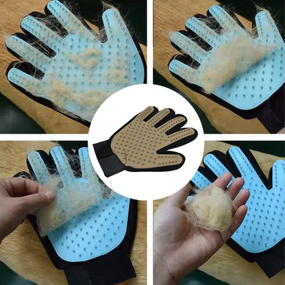 Dark Brown Gloves, Gloves Bathing Tool (1 Pc) Your Brand