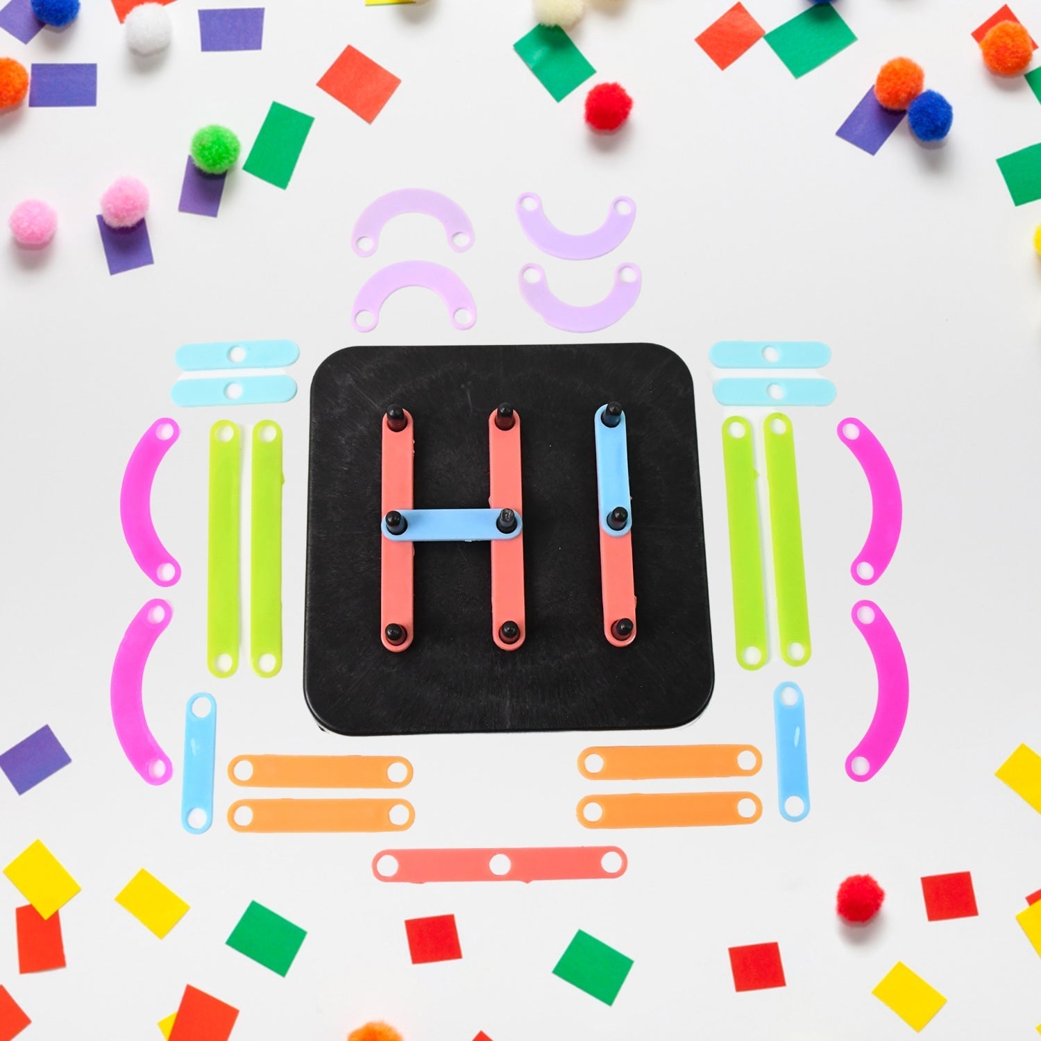 Alpha Numeric Puzzle - Alphabet Construction Puzzle Your Brand