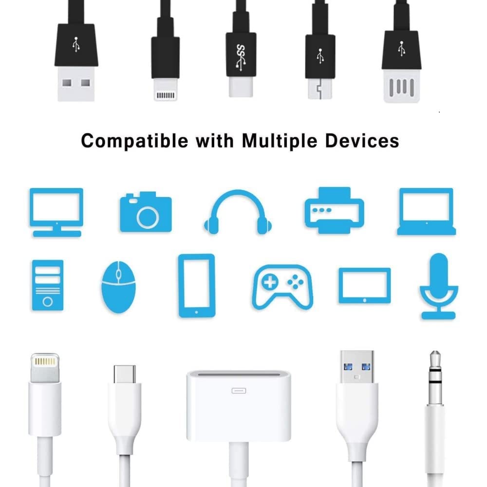 Metallic Finish Cable Spiral Protector / Wire Repair / Pet Cord Protector / Headphone Saver, Cable Wrap / Cover for Mac Charging Cable Your Brand