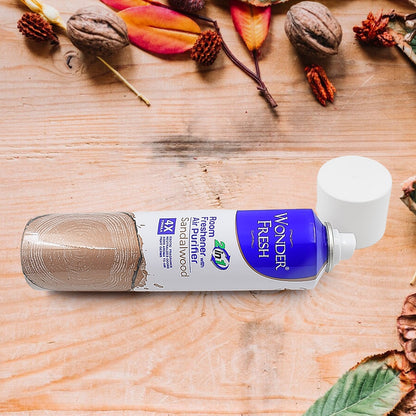 Fresh Air Freshener Spray, Sandalwood Fragrance | Long Lasting Fragrance for Home & Office (Mix Fragrance /  125 Gm) Your Brand