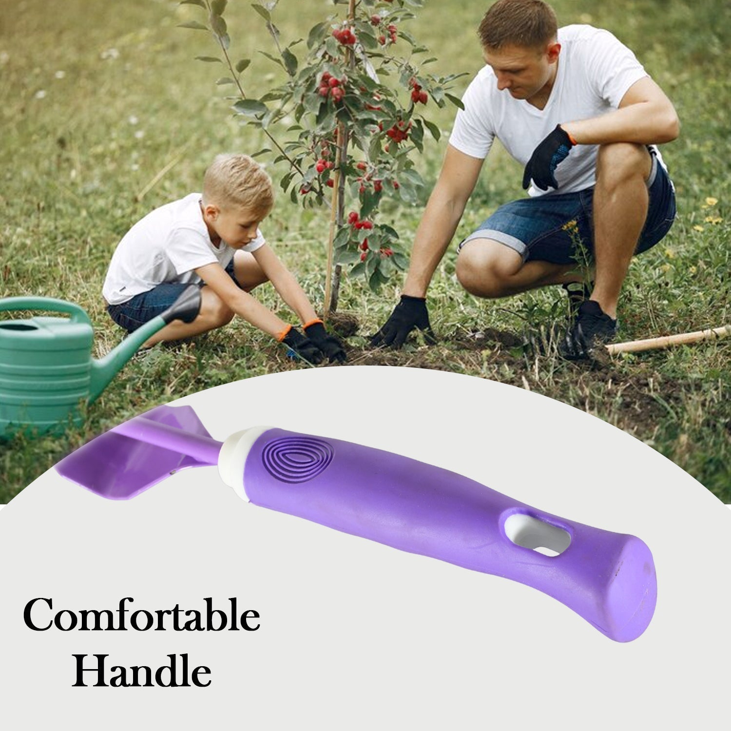 Heavy Duty Garden Tools, Gardening Tools Kit for Home Garden, Indoor and Outdoor Gardening for Plants, Agriculture, and Soil Tools (1 Pc)  (5 Different Types Tool) Your Brand