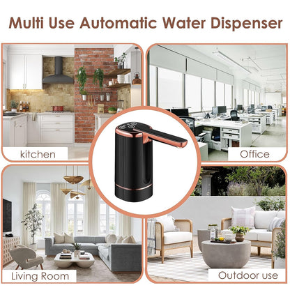 USB Rechargeable Automatic Water Dispenser for 20 Litre Bottle (1 Pc) Your Brand