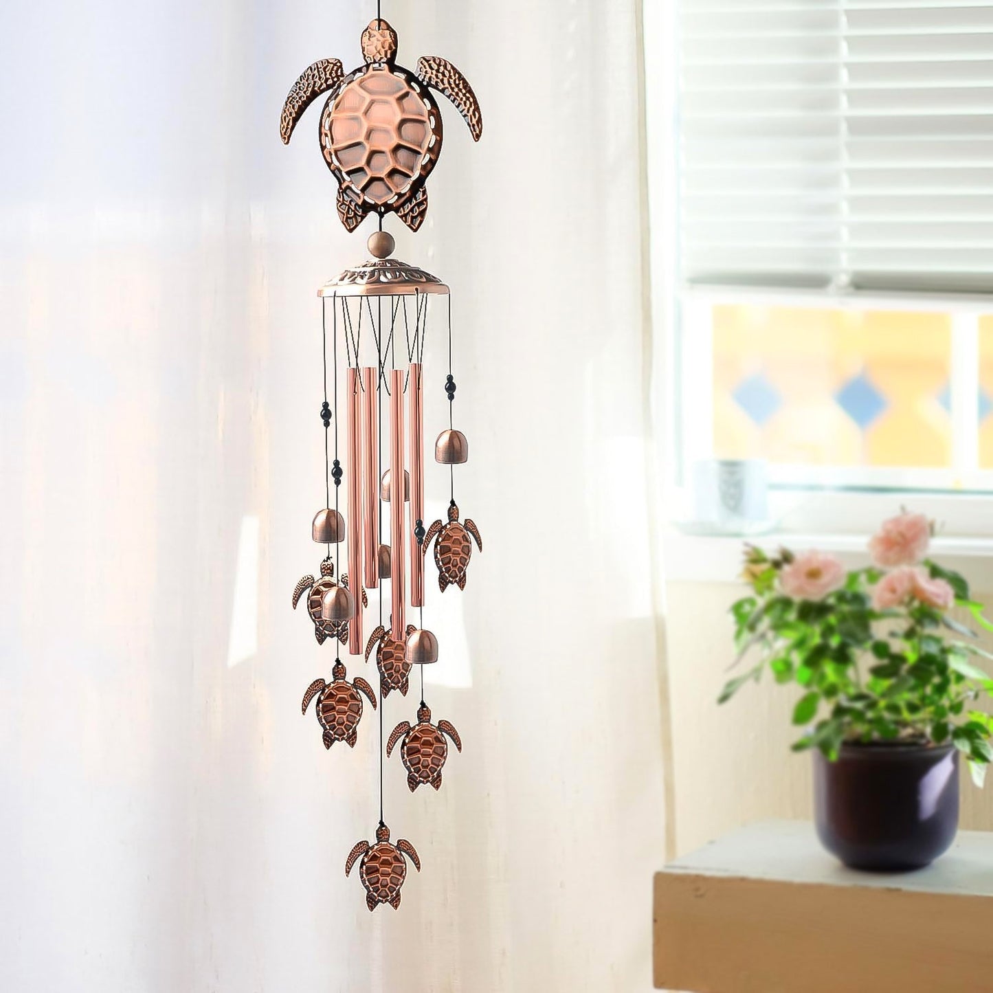 Sea Turtle Wind Chimes Decoration Jhumer / Jummer (1 Set) Your Brand
