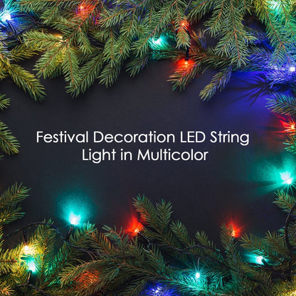 4 Meter Festival Decoration LED String Light in Multicolor Your Brand