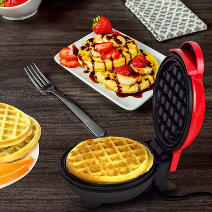 Mini Waffle Maker Machine Waffle Iron Home Appliances Kitchen Gift Easy To Clean, On-Stick Surfaces, Perfect Breakfast, Dessert, Sandwich, Cakes, Other Snacks Machine Your Brand