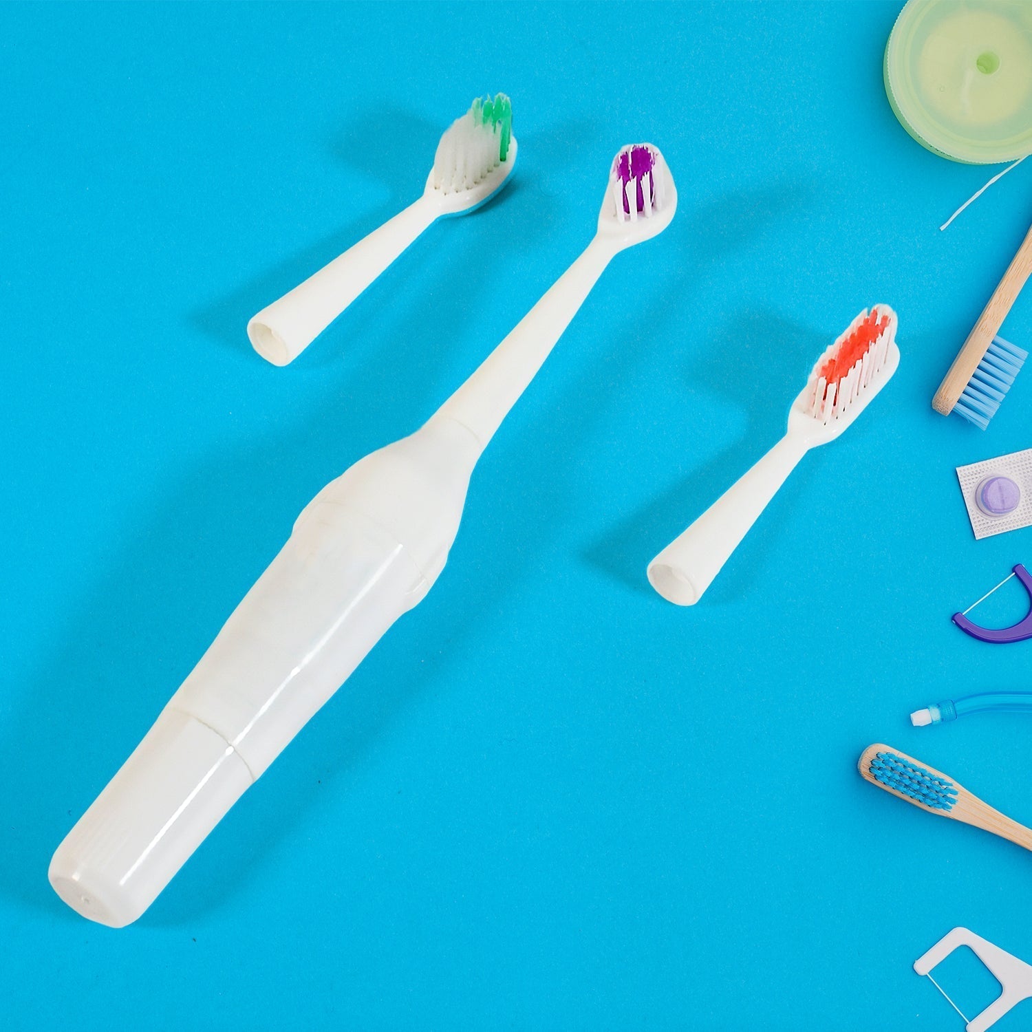ELECTRIC TOOTHBRUSH FOR ADULTS AND TEENS, ELECTRIC TOOTHBRUSH BATTERY OPERATED DEEP CLEANSING TOOTHBRUSH (Battery Not included) Your Brand