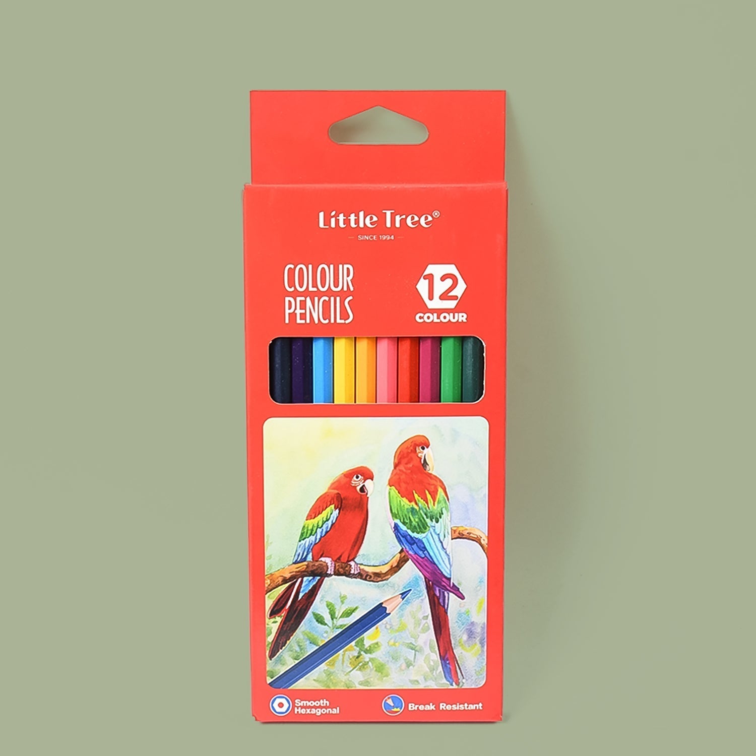 Art Drawing  Wooden Pencils Color (12 Pcs Set) Your Brand