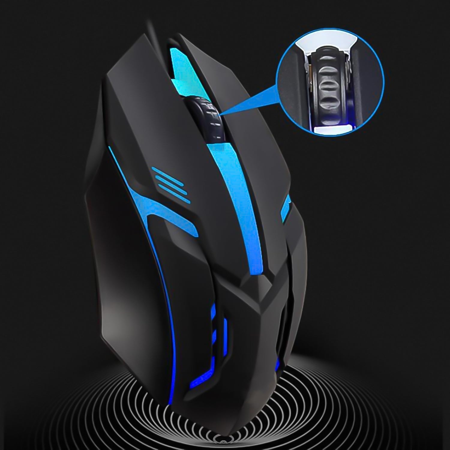 Computer / Laptop USB Wired Optical Mouse (1 Pc) Your Brand