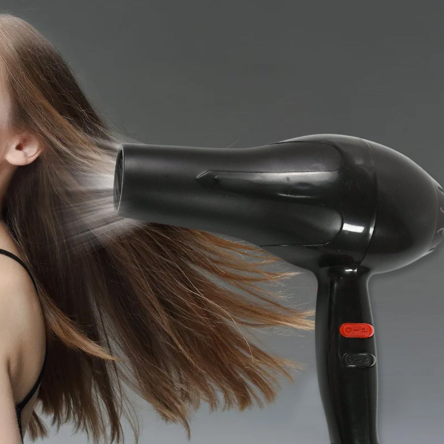Professional Multi Purpose Hair Dryer Salon, Hair Dryer 2 Speed Settings For Women And Men (1800 Watts) Your Brand