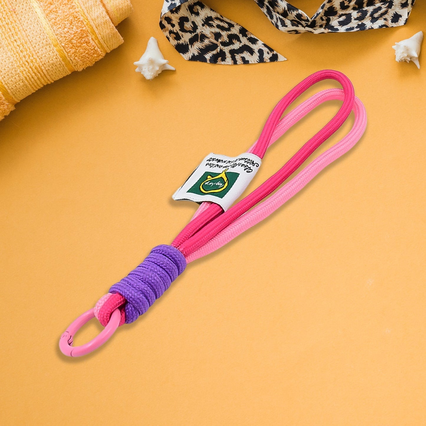 Multipurpose Hand Wrist Strap Lanyard Cellphone, Phone Strap (1 Pc / 7 Inch / Multicolor) Your Brand