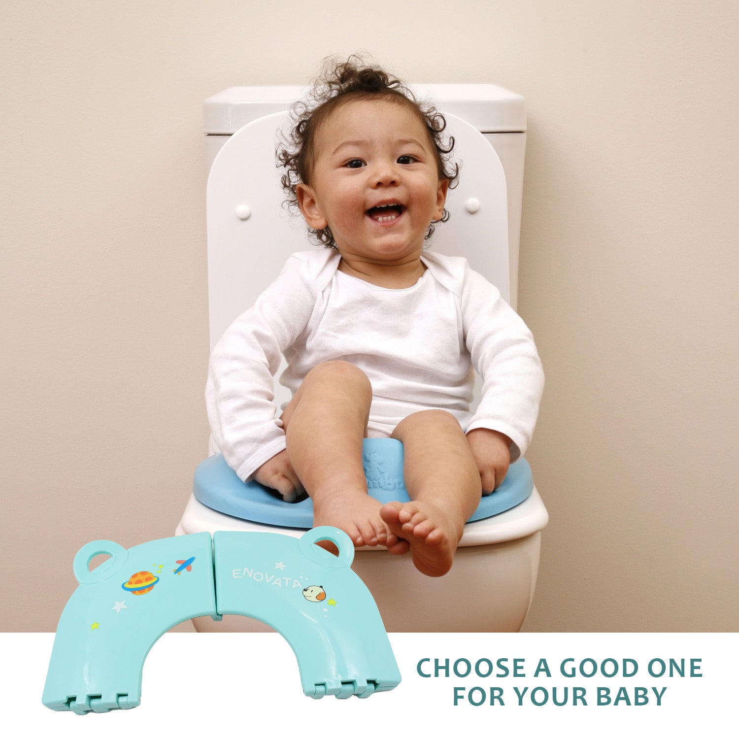 Portable Baby / Kids Toilet Seat Foldable Potty Seat (1 Pc) Your Brand