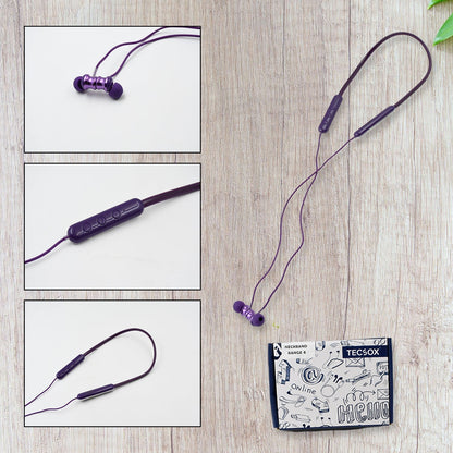 Bluetooth Headphone Neckband Sweat Resistant, Magnetic Earbuds (1 Pc) Your Brand