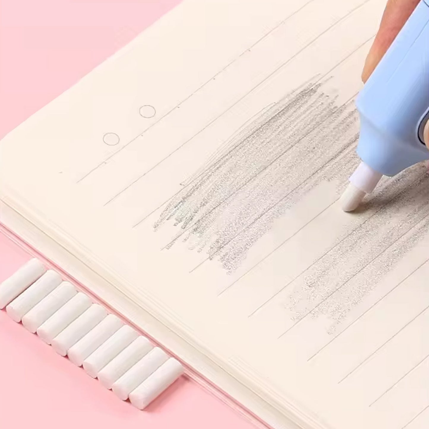 Electric Eraser Kit (Mix Design / Battery Not Included)