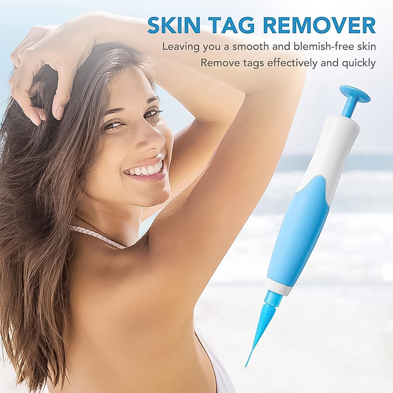 Skin Tag Remover Kit 2 in 1 for Micro to Large (2 mm - 8 mm / 1 Set) Your Brand