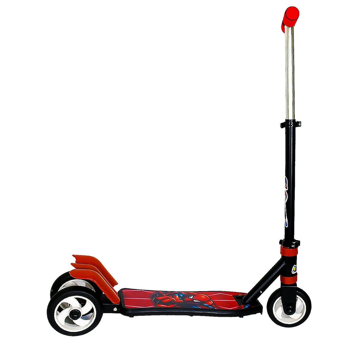 Basic Kids Ride On Leg Push Scooter for Boys and Girls (4 - 8 Years Old Kids) Foldable Scooter Cycle with Height Adjustment for Boys and Girls Multicolor (1 Pc / 3 Wheel)  Your Brand