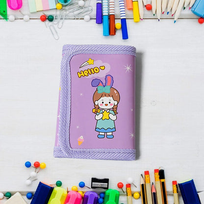Stationery Set for Girls and Boys | Kids Return Gift - 7 In 1 School Items For Kids-Pencils, Eraser, Sharpener, Pouch, Pencil Extender | Birthday Gift Idea Stationary Kit Set for School Kids (Pack of 7 Pcs Set) Your Brand