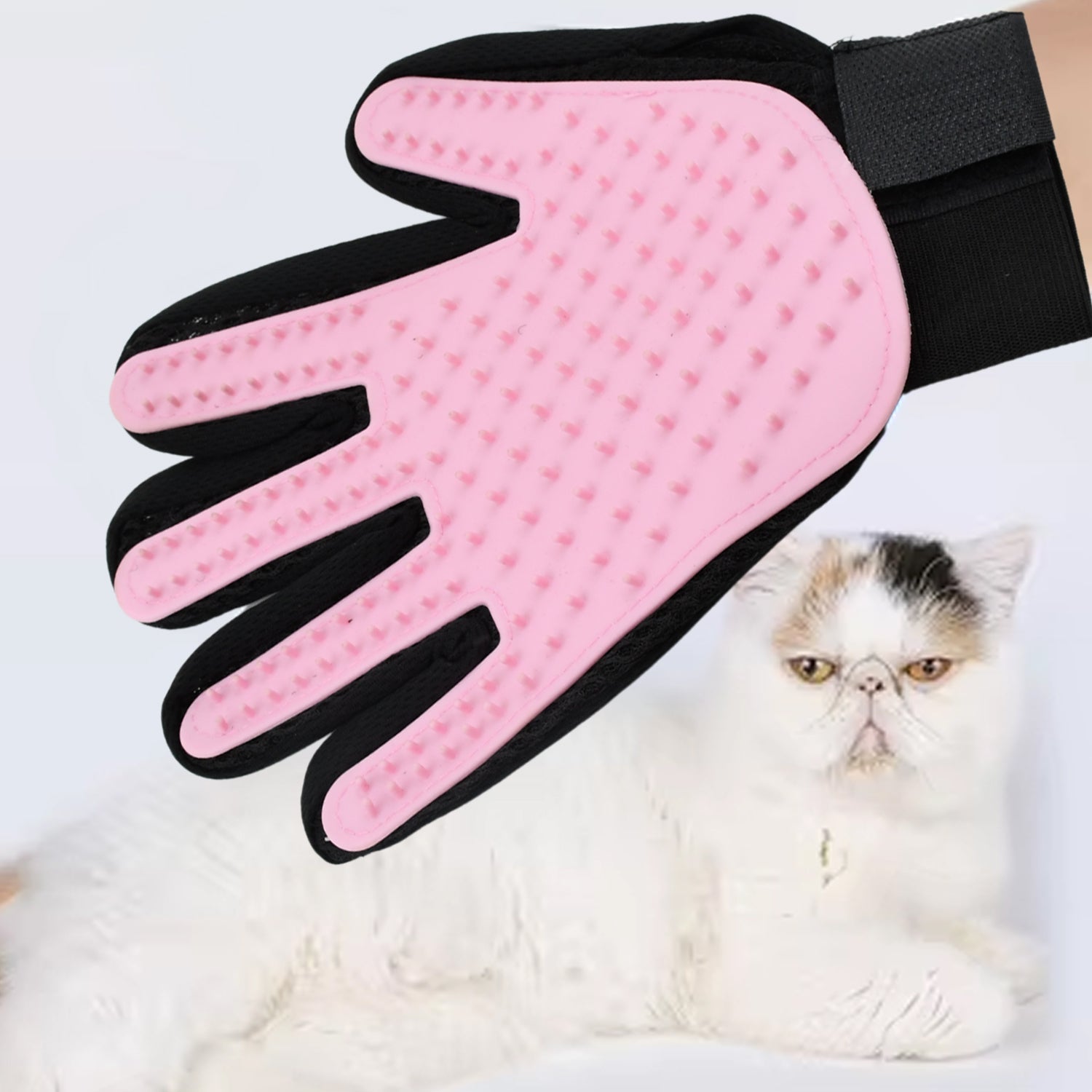 Pink  Gloves, Gloves Bathing Tool (1 Pc) Your Brand