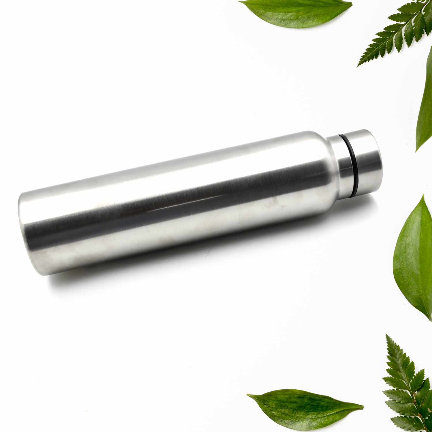 Stainless Steel Water Bottle, Fridge Water Bottle office / Gym / School 1000Ml Your Brand