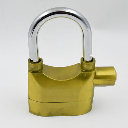 Security Alarm Metallic Lock System with 3 Keys (1 Set / Mix Color) Your Brand