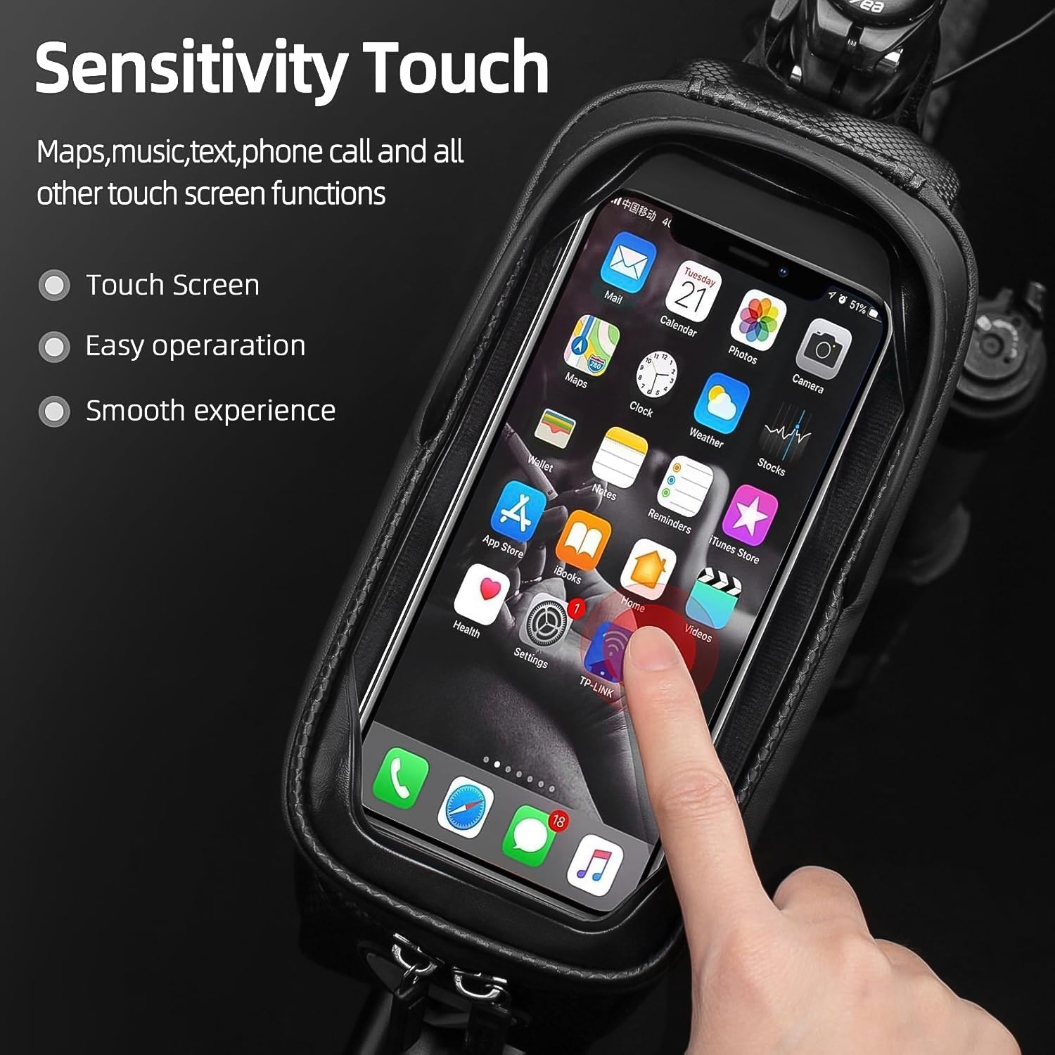Shelf Waterproof Bike Phone Holder Wall Motorcycle (1 Pc) Your Brand
