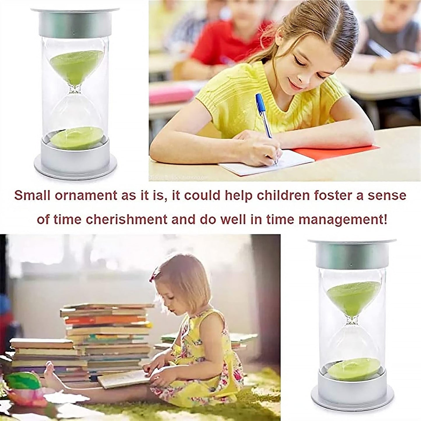 Sand Timer, Hourglass Timer 45 Minutes Sand Timer For Kids Teachers Games Classroom (45 Min-Green) Time Management Tool (Color : Green, Time : 45 Min) Your Brand