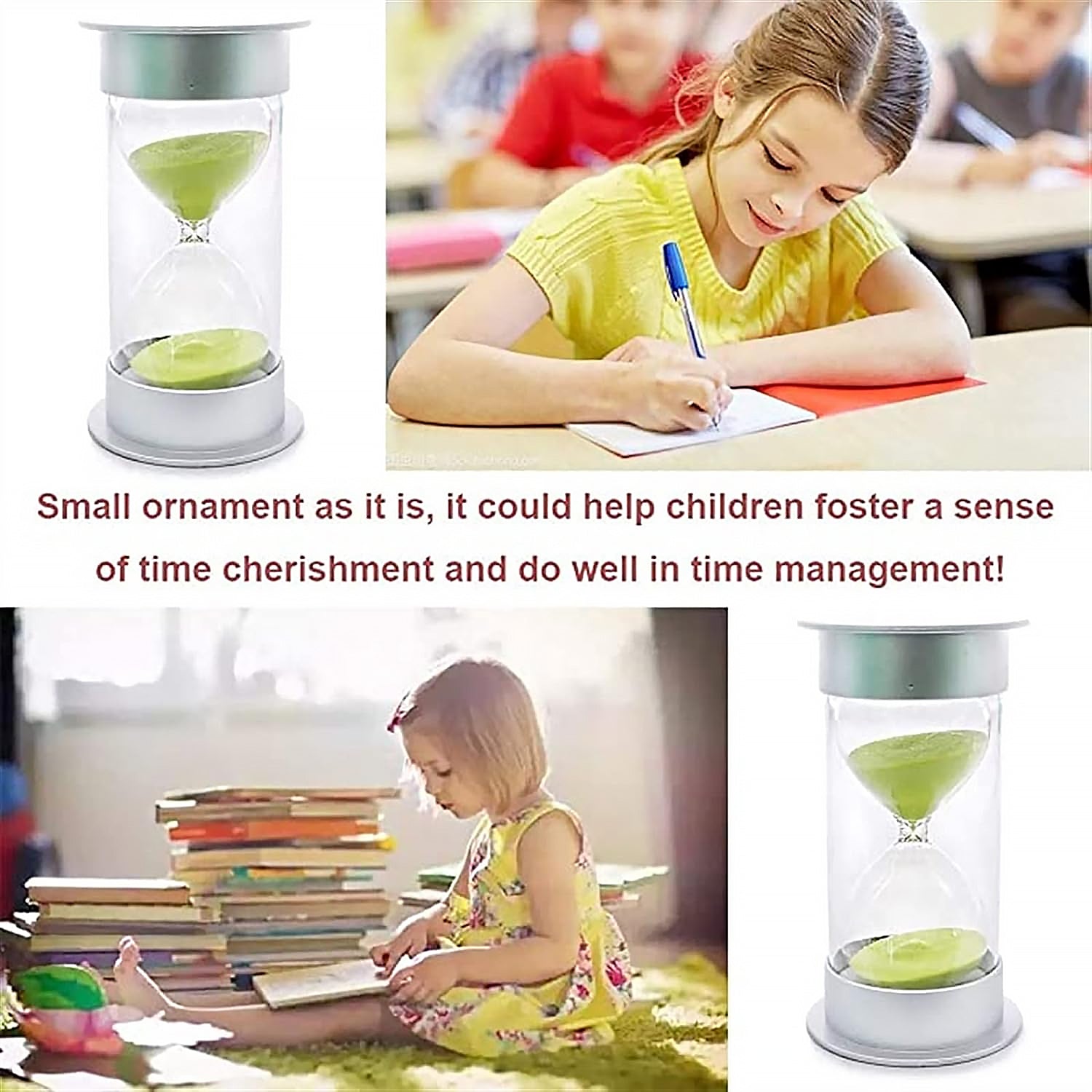 Sand Timer, Hourglass Timer 45 Minutes Sand Timer For Kids Teachers Games Classroom (45 Min-Green) Time Management Tool (Color : Green, Time : 45 Min) Your Brand
