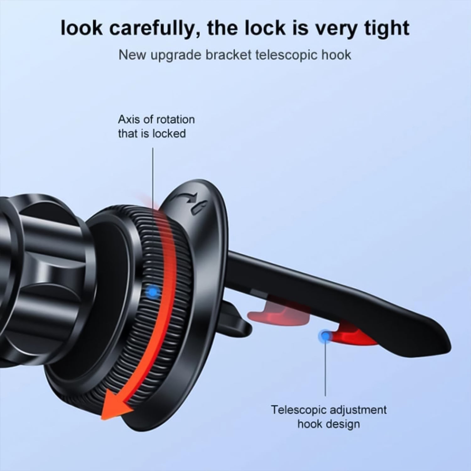 360° Rotatable & Foldable Air Vent Magnetic Phone Holder (1 Pc) Your Brand