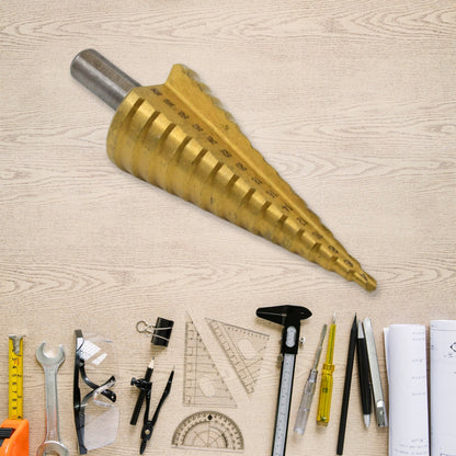 Step Drill Bit For Metal, High-Speed Steel Step Drill Bit (1 Pc / 4-32 MM) Your Brand