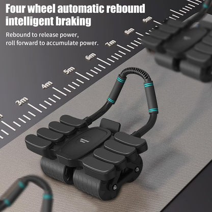 Automatic Rebound Abdominal Wheel with 8 Elbow Supports (1 Pc) Your Brand
