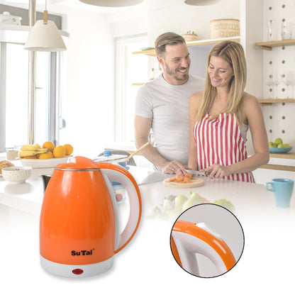 Electric Kettle Boil Dry Protection & Auto-Shut Off (1500-2000W / 2 Ltr.) Your Brand