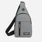 Waterproof Waist Bag – Shoulder Crossbody Bag with USB Charging Slot