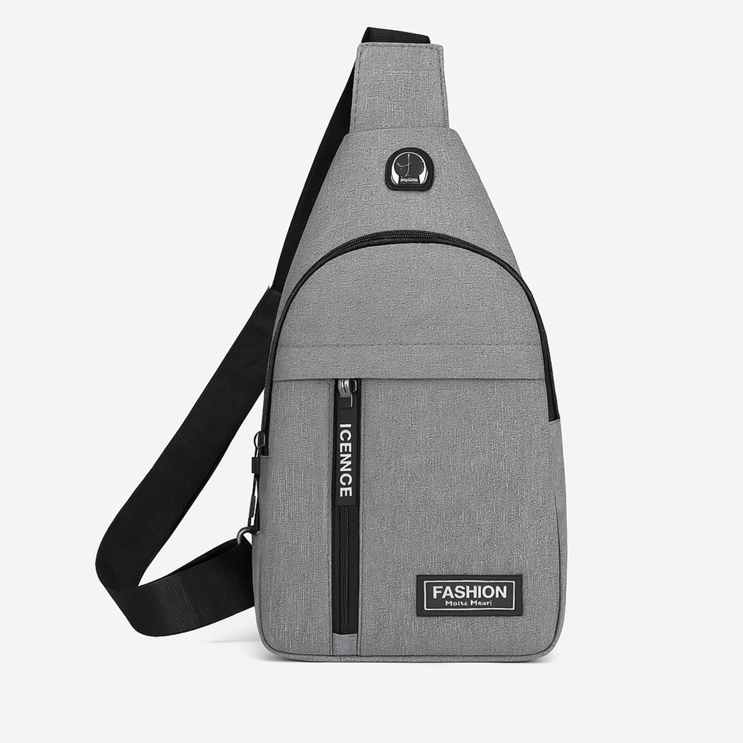 Waterproof Waist Bag – Shoulder Crossbody Bag with USB Charging Slot